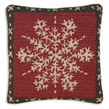 Alpine Snowflake Pillow